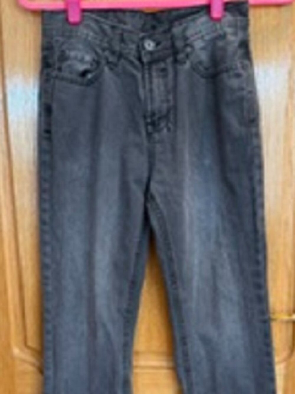 Buffalo David Bitton Boys' Straight Fit Jeans Gray 100% Cotton Size 14